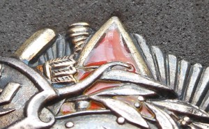 АЛЕКСАНДР НЕВСКИЙ 35447 на осетина,с пробивкой.