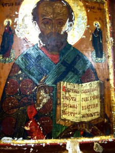 Св. Николай Чудотворец. По серебру. Кавчег.