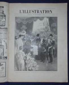 Визит императора Николая 2 во Францию 1901 год Гравюры Фото