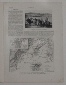 Русско-японская война Генерал Штоссель Порт Артур Гравюра