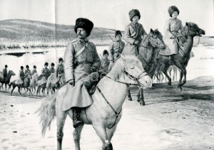 Русско-японская война Казаки Конный поход Манджурия
