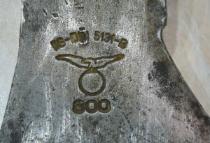 Германский топор - птица на шаре - 800