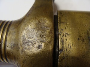 Тесак солдатский 1849г образца 1848