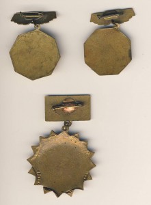 Знаки чемпионов и призеров Мос. Области