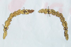 Листочки на  Козырек " Лопата ".