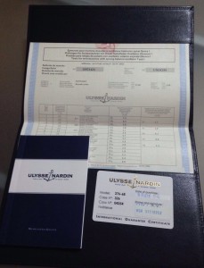 Ulysse Nardin Michelangelo Gigante 750 золото