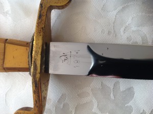 Кортик ВМФ 1974г.