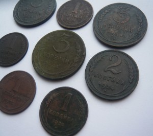 Монеты 1924 года (8 штук)