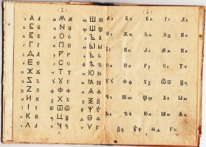 Церковно-Славянская азбука. 1909 г.