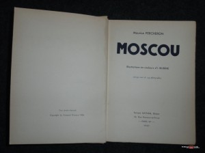 Москва Билибин История России Першерон 149 иллюстраций 1937