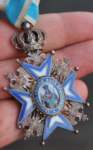 КОРОЛЕВСКАЯ СЕРБИЯ Орден Святого Саввы 5 ст РЕДКАЯ ЭМИССИЯ