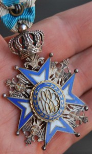 КОРОЛЕВСКАЯ СЕРБИЯ Орден Святого Саввы 5 ст РЕДКАЯ ЭМИССИЯ