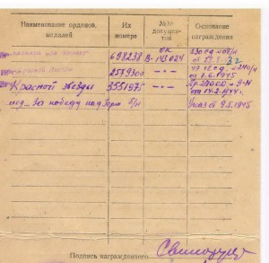 Две КЗ, Отвага, ОВ-1ст.юб.