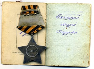 Слава - 3ст. №335346. Документ.