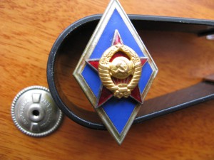 знак: "Высшее Военное Училище", после 82 г.