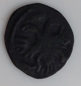 Полушка Петровская подделка.