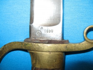 Шашка Златоуст 1898г