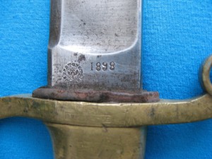 Шашка Златоуст 1898г