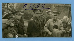 Командование Чех.Сл.корпуса в СССР в дер.Комарник. 1944 г.