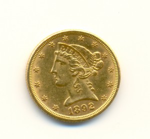 5 долларов (золото)