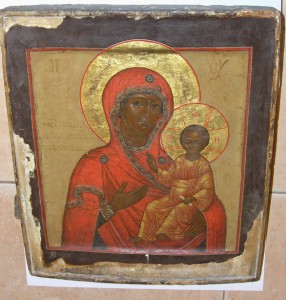 Икона. Богоматерь Смоленская.