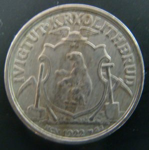 монеты Гренландии 1910,22,26гг.