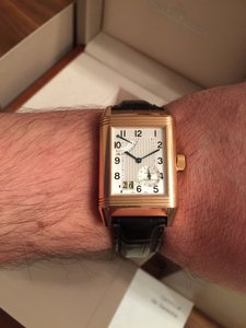 Jaeger LeCoultre Reverso Complication Grande Date 8 days pow