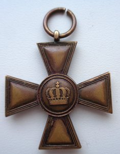 Крест за выслугу 15 лет Пруссия.