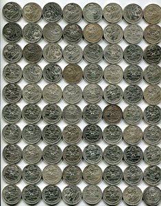 полтинники 1925.  80 монет