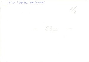 фото Тито награждает МАЛИНОВСКОГО