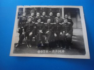 Военный билет 1957 г. , накладная на маузер 1952 г.  и фото