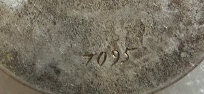 Медаль "За Боевые заслуги" №7095