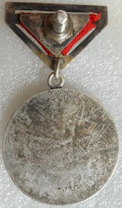 Медаль "За Боевые заслуги" №7095