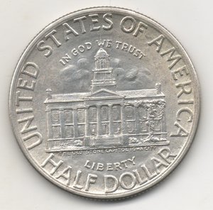 США Пол доллара Юбилейка 1946 Iowa