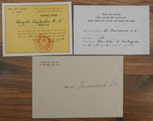 Вьетнам в домике и с документами.