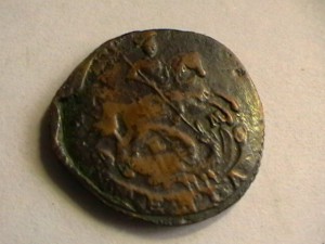 деньга 1772г ем