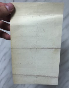 Счет 1883-го года. "За починку серебряных часов".