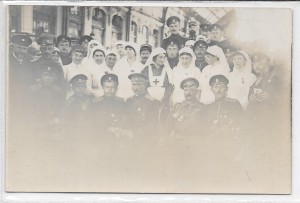 Офицеры 4 ОП в Лионе, 1916 год.