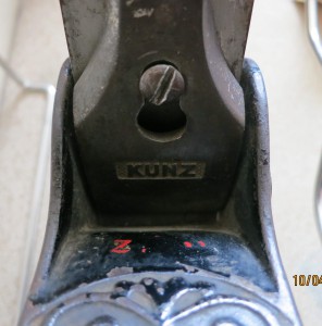 Рубанок бондаря, Германия-KUNZ, первая половина ХХ века.