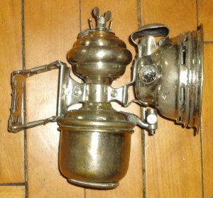 Фонарь велосипедный карбидный. Германия. 1900 г.