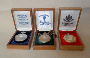 футляр для карманных часов из массива дуба