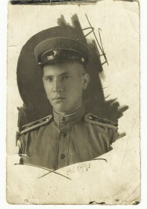 Курсант с Шифровкой на Погоне " Км ", 1944 г.