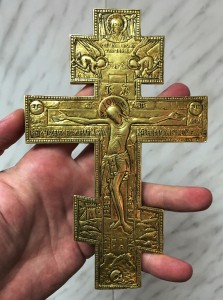 Крест меднолит. Нечастый