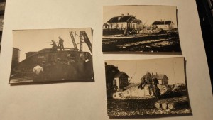 три фото с танками. гражданская война