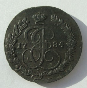 5 копеек 1784г (К М)