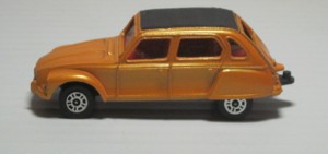 Citroёn Dyane, Corgi Juniors, made in Gt. Britain!