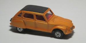 Citroёn Dyane, Corgi Juniors, made in Gt. Britain!