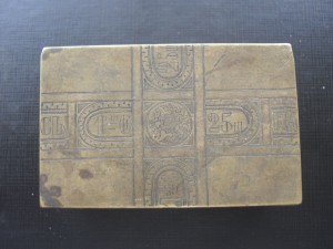 Папиросница до 1917 г. Латунь