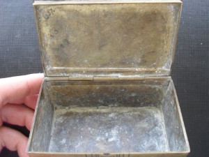 Папиросница до 1917 г. Латунь