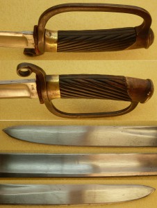 Шашка драгунская нижних чинов, обр 1881, выпуск 1916г СОХРАН